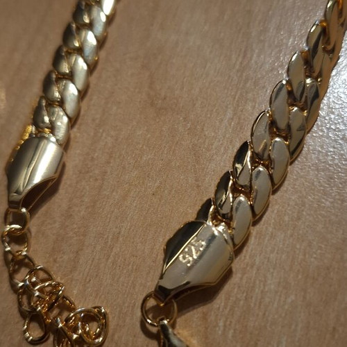 925 Silver Gold-Plated Jewelry Set, 4 Pieces, 88.4g