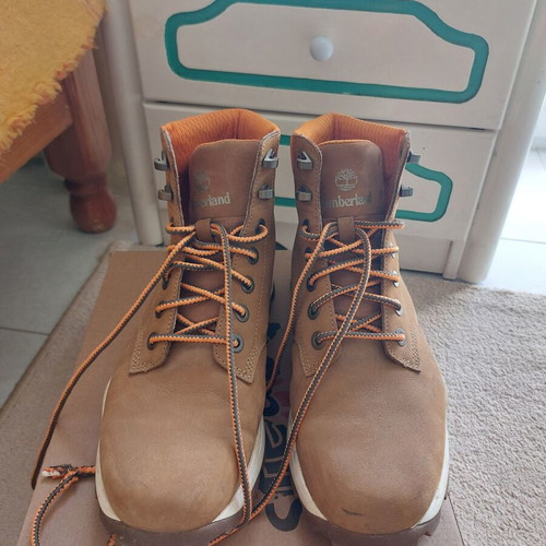 Timberland Brooklyn boots used, size 42, beige brown