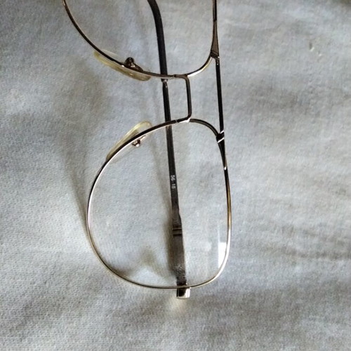 Vintage Aviator Eyeglass Frame gold, like new, size 56