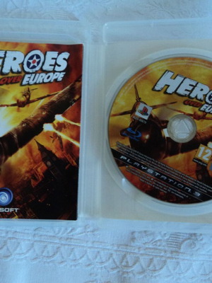 Heroes Over Europe παιχνίδι PS3 με φυλλάδιο