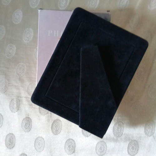 Silver photo frames used, set of 3 pieces