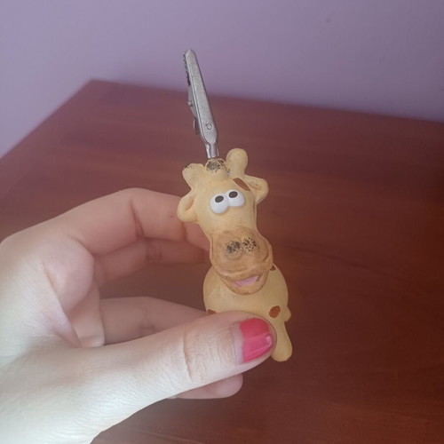 Giraffe memo and photo holder decorative stand