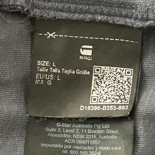 G-Star Raw Lash basic t-shirt gray like new, size L