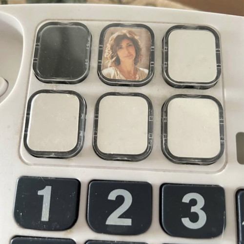 Alcatel landline phone like new, easy to use for seniors