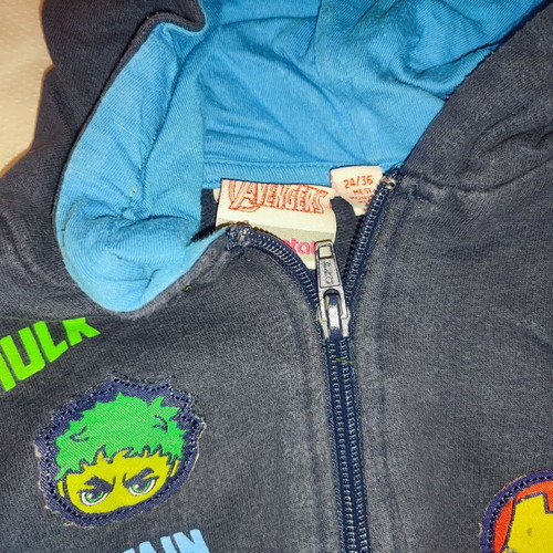 Blue jacket for boy used, Prenatal brand, age 2-3 years
