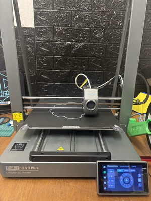 Creality Ender 3V3 Plus 3d printer σαν καινούργιος, κατάλληλος για μεγάλες εκτυπώσεις