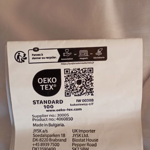JYSK Ulvik lightweight duvet like new, 135x200 cm, medium warmth