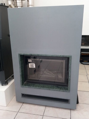 Kratki Wiktor PW 12kw fireplace new with built-in cooling coil
