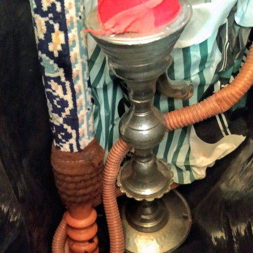 Traditional hookah from Constantinople used