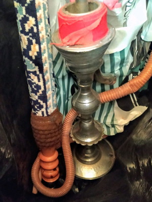Traditional hookah from Constantinople used