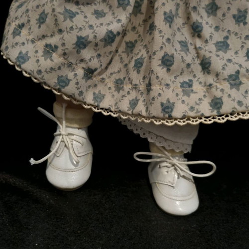 Vintage German doll new, height 35cm