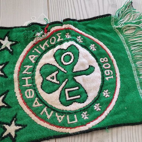 Panathinaikos scarf used from the 90s