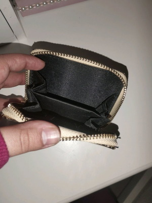 Wallet new gold color