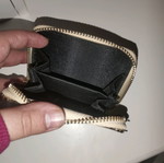 Wallet new gold color