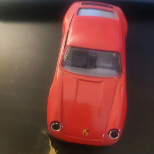 Burago Porsche 911 Carrera Red 1/43 used model car