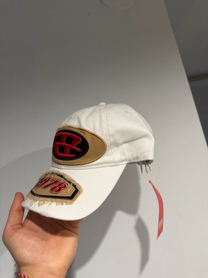 Diesel cap new, white, adjustable size unisex