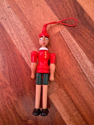 Pinocchio wooden dolls set of 3 new