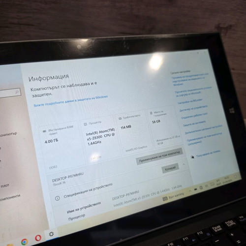 Teclast TbooK 16 2-in-1 computer tablet with Windows 10 used