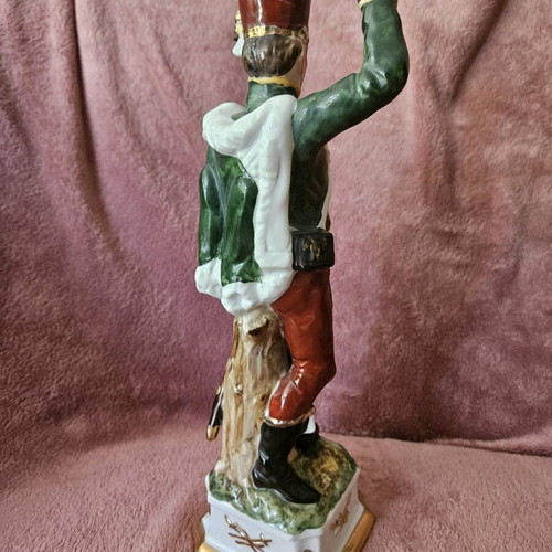 Napoleon soldier hussar porcelain like new