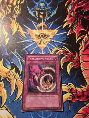 Threatening Roar 1st edition used Yu-Gi-Oh! card
