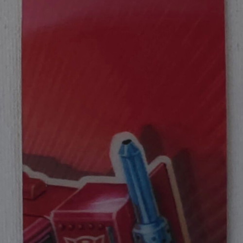 Transformers Starscream card with stats and ability bars