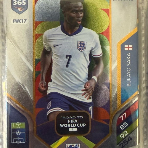 FWC Panini Adrenalyn FIFA 365 2026 cards new, set of 21