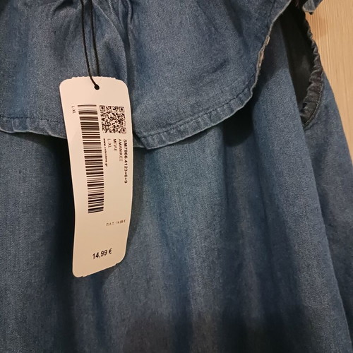 Celestino sleeveless blouse new, blue, sizes L and XL