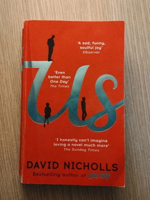 Us book by David Nicholls used, English novel