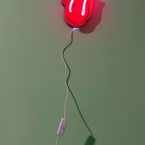 Rolling Stone Kiss Lightbox like new with led lights