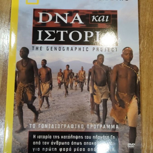 National Geographic collectible DVDs 4, like new, DNA and history