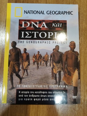National Geographic collectible DVDs 4, like new, DNA and history