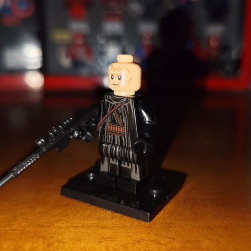 Boba Fett minifigure without armor, Star Wars