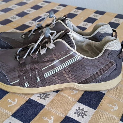 Lands End shoes size 44.5 like new brown summer