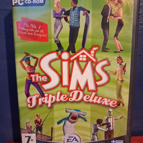 The Sims Triple Deluxe PC like new