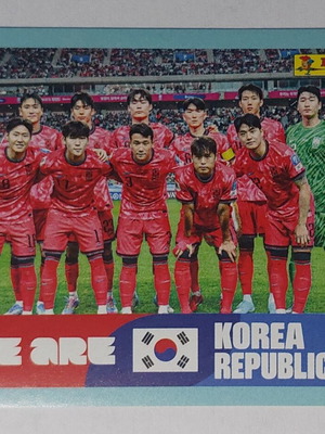 Panini FIFA World Cup 2026 South Korea sticker