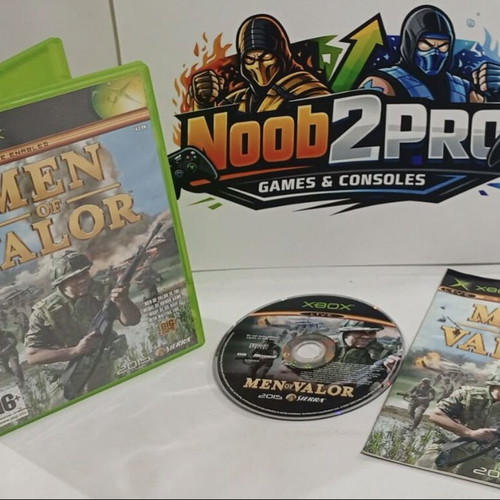 Men of Valor Xbox Classic game used, action adventure