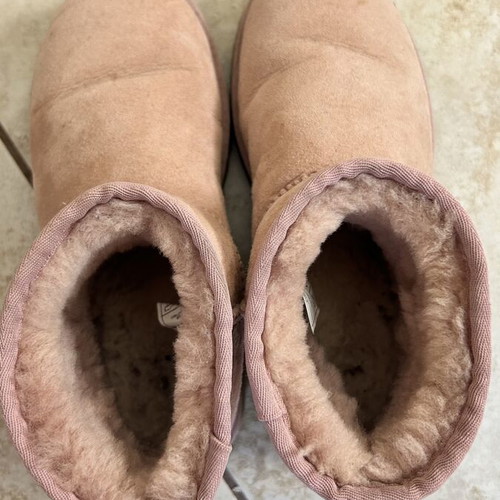 Ugg Australia boots used, pink, size 37