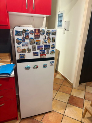 Delonghi refrigerator like new with dimensions 55x55x150