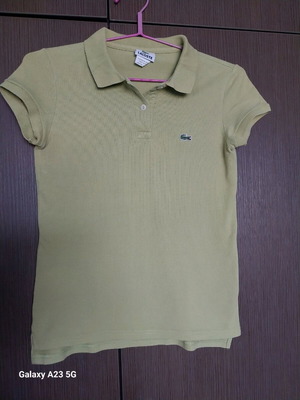 Μπλουζάκι Lacoste γυναικείο small σαν καινούργιο, πράσινο polo