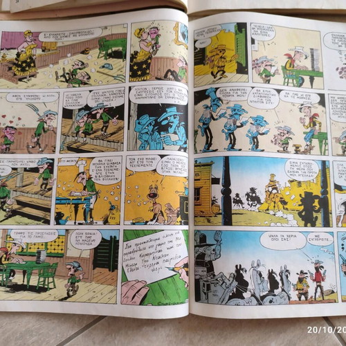 Lucky Luke and Rantanplan used, 7 issues