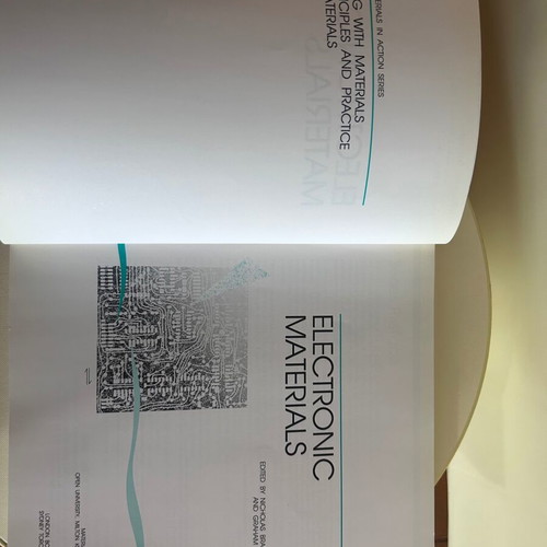 Electronic Materials book like new, Foundations of Modern Electronics