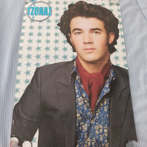 Jonas Brothers poster used with Kevin and the whole group