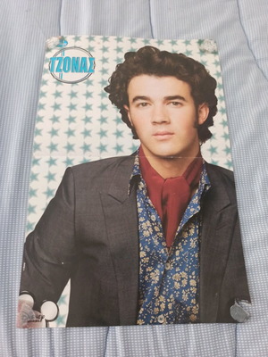 Jonas Brothers αφίσα μεταχειρισμένη με Kevin και όλη την ομάδα