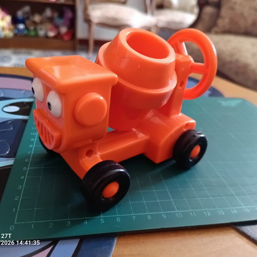 Ντίζι Bob the Builder πορτοκαλί μπετονιέρα παιχνίδι σαν καινούργιο