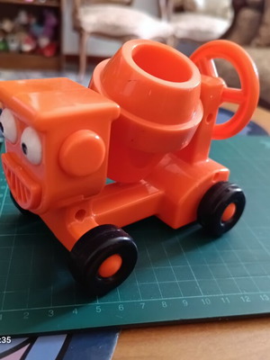 Ντίζι Bob the Builder πορτοκαλί μπετονιέρα παιχνίδι σαν καινούργιο