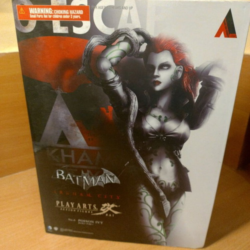Poison Ivy figure DC Batman Arkham City 20cm like new