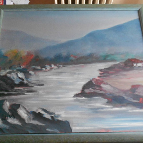 Paintings used, pack of 4 pieces