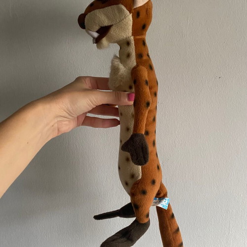 Weasel Buck plush toy from Ice Age 2008 used, 34 cm