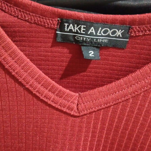 Men's T-shirt like new, size M, red