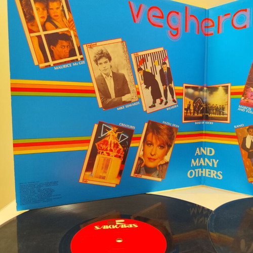 Veghera 2 double vinyl LP like new, 1984 Italo-Disco compilation